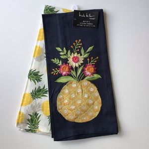 Nicole Miller Home Set of 2 Kitchen Towels